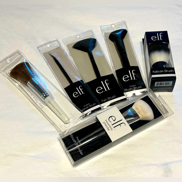 ELF Other - 6 Brand New Assorted Elf Makeup Brushes